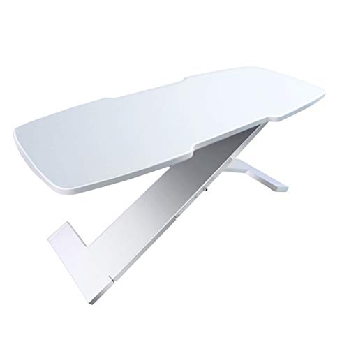 Vassoio ergonomico regolabile per tastiera, ultra stabile, con struttura a X per regolare l'altezza, aumenta il comfort e la produttività, accessorio da scrivania ideale per PC e monitor