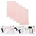 SEWACC Frosted Loose-Leaf Binder Pockets Set Plastic Envelopes for Cash Budgeting and Document Organization of Easy Access Binder Inserts