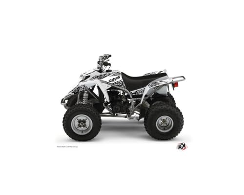 Kit deco Kutvek Predator blanco para Yamaha Blaster (1988-2002): renueva tus plásticos v