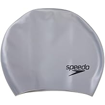 Speedo Silicone Long Hair Swim Cap