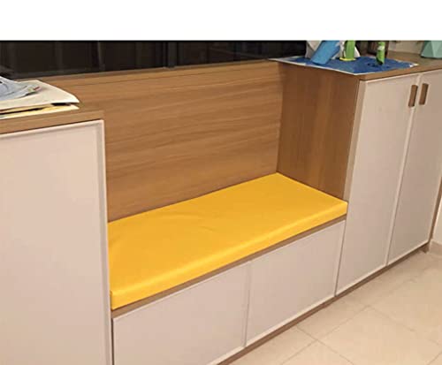 Tapis de banc imperméable extérieur vert 100x40 coussin assise jardin polyuréthane antidérapant