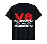 Autoliebhaber, Schrauber und V8 Motoren Fans aufgepasst. Perfekt für Hot Rod, Motorsport, Muscle Car PS Fans, Autofans und Motorsportbegeisterte. Trage das Auto Design als Autoverrückter beim 8 Zylinder Auto fahren oder Tuning in der Werkstatt Garage.