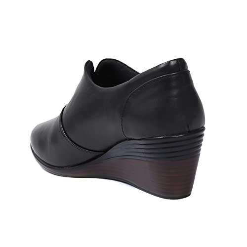 Image of Zoom Shoes for Women /Girls High Ankle Formal Boot for Adult Super Comfortable with Cushioned Insole AL-177