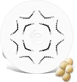 Prepara tu stesso la pasta: con questo accessorio per stampo puoi creare conchiglie rigate fatte in casa. I nostri accessori ti consentono di preparare la tua pasta in molte varianti. Diametro della pasta: 15 mm; spessore: 1,1 mm.