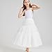Alverno Long Hoopless Crinoline Underskirt Slips Petticoat Skirt for Girls Under Flower Dress JP01