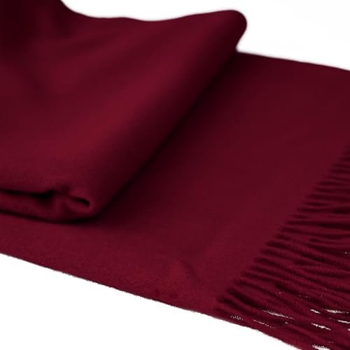 100% Wool Pashmina Wraps for Women Travel Shawl Scarf Cashmere Stole. Extra Large All-Season Gifts 5