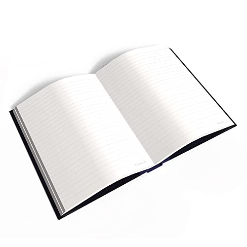 Paperkraft Signature Notebook - 148 mm x 216 mm, Hard Cover, 224 Pages, Single Line (Cover Pattern May Very)