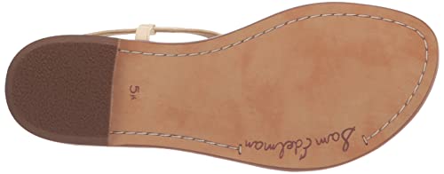 Image of Gigi Gold Boa Signet Flat Sandal by Sam Edelman