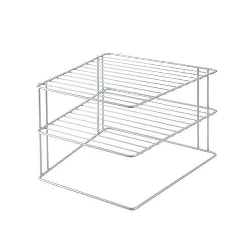 Metaltex Rinconera Platos, Gris, 3 alturas