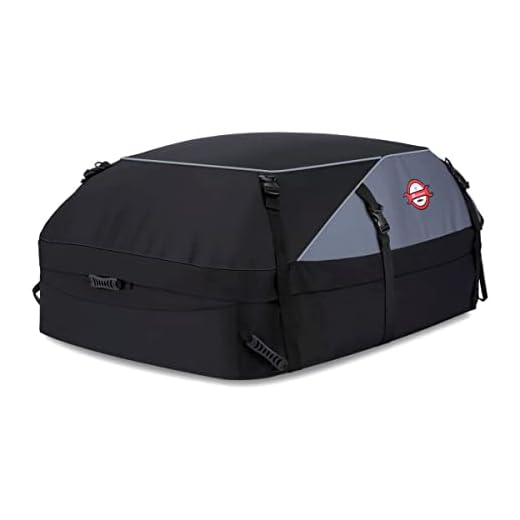 Sailnovo Portaequipaje Techo Coche Impermeable Cofre de Techo Durable Universal Equipaje de Techo Suave Transportadores de Carga para Coche 460L