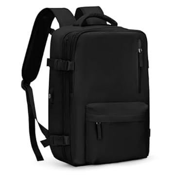 Mochila De Viagem Grande, Impermeável, Com Porta Usb, Multifuncional Antifurto, Compartimento Para Sapatos, Bolso Para Viagem, Mochila Para Notebook, Feminina E Masculina (PRETO)