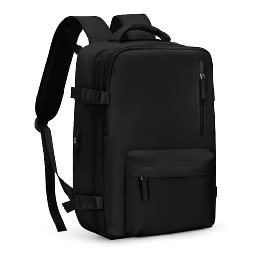 Mochila De Viagem Grande, Impermeável, Com Porta Usb, Multifuncional Antifurto, Compartimento Para Sapatos, Bolso Para Viagem, Mochila Para Notebook, Feminina E Masculina (PRETO)