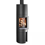 Beheizbares Volumen: 110 m³ Haas + Sohn 04 287 12 14 Haas+Sohn Ficus-III 287.12-G Kaminofen