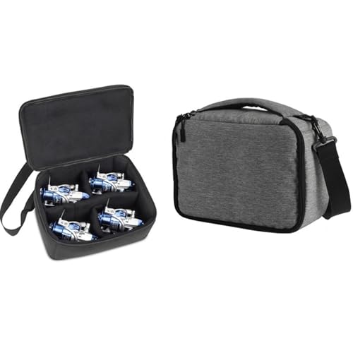 Bolsa Protectora Resistente a Golpes para Carrete, Organizador de Accesorios de Pesca, Gris, Talla M miniatura 7