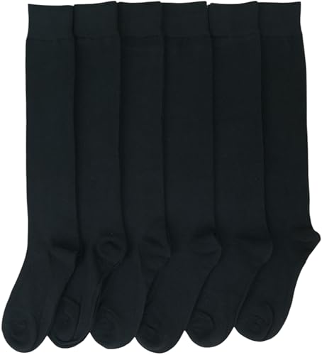 Image of ToBeInStyle Women's Pack of 6 or 12 Knee High Socks