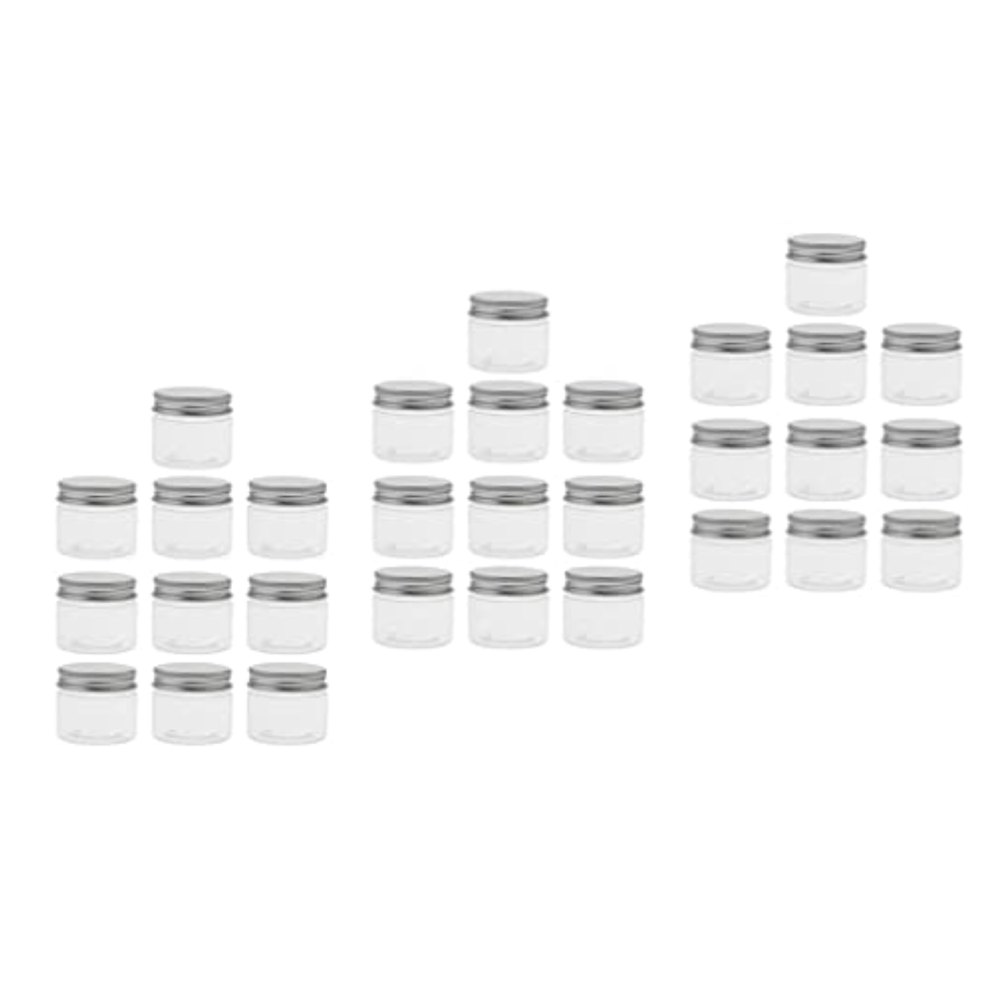 30pcs Empty Cosmetic Cream Pot Lip Balm Containers