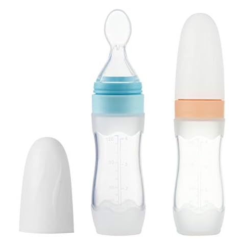 PandaEar Silicone Baby Food Dispensing Spoon Set Cover
