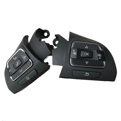 Bouton de commande de volant de voiture pour contrôler la musique en Passat