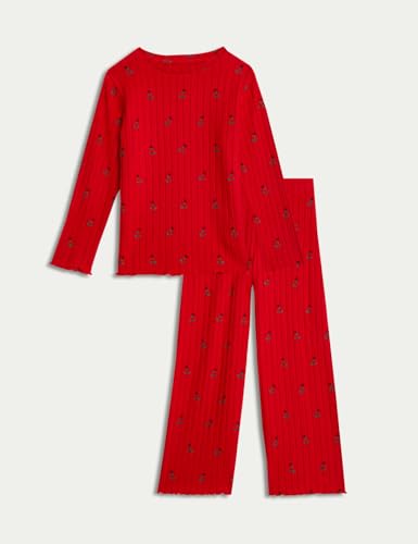 Image of Marks & Spencer Girls Pajama Set