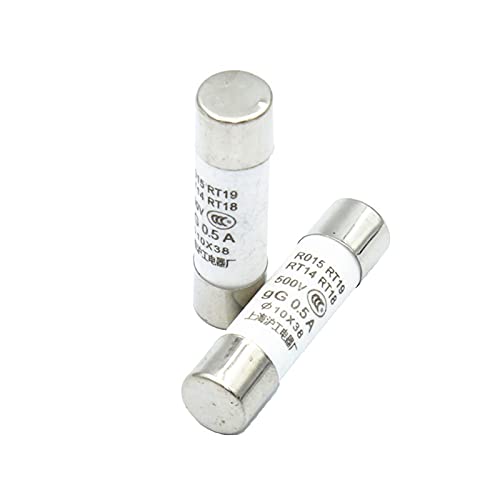 Fusible cartouche céramique 10x38 40A 500V ampérage pour disjoncteur table