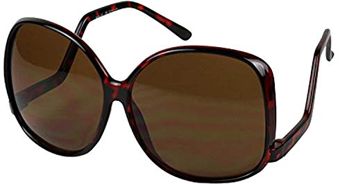 ShadyVEU Vintage Oversized Square Drop Temple Sunglasses Swan Butterfly Curved Curly Arm Frame Women's Fashion Rave Shades