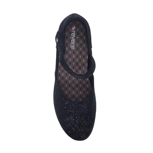 Image of Revere Osaka Mary Jane - Premium Leather - Orthotic-Friendly Removable Insoles - Adjustable Strap - Arch Support - Stylish Wedges for All-Day Comfort