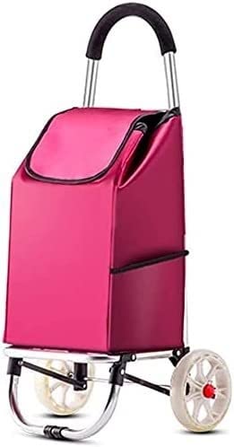 Einkaufstrolley Faltbarer Einkaufswagen Einkaufswagen, Faltbarer Einkaufswagen for Treppensteigen, Leichter…