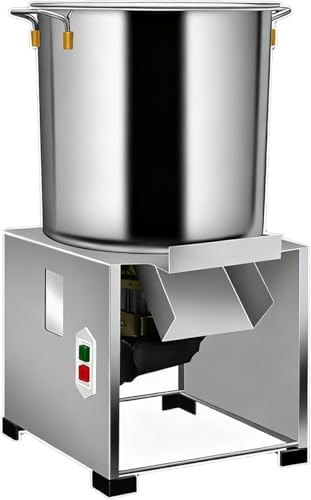 800W Electric Vegetable Chopper - 3500 RPM Stainless Steel Food Processor for Efficient Chopping of Vegetables, Grains, Nuts, Garlic & Animal Feed, 110V