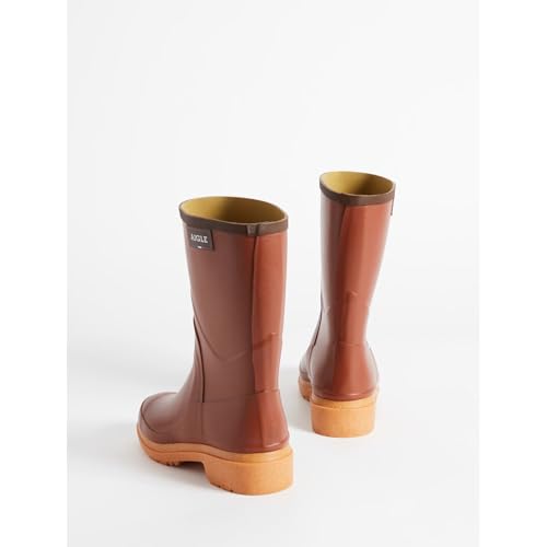 Aigle Herren Bison 2 Regenstiefel, Bernsteinbraun, 40 EU