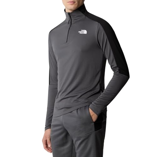 THE NORTH FACE Mountain Athletic Maglia Lunga Anthracite Grey/TNF Black S