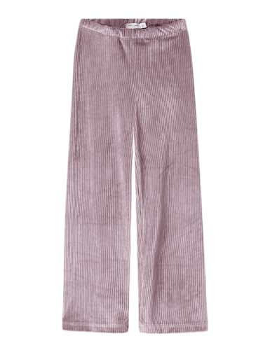 NAME IT Mädchen Nkfveloa Velvet Pant, Keepsake Lilac, 140 cm
