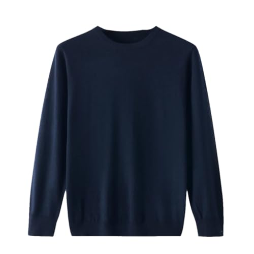 Mens Pullover Sweater Long Sleeve O Neck Soft Warm Loose Thin Knit Sweaters