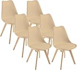 Confort Exceptionnel pour Vos Repas : Chaque chaise salle à manger est dotée d’une assise rembourrée et d’un dossier ergonomique pour un confort optimal. Ces chaises sont idéales pour les repas prolongés, offrant un soutien parfait pour toute la famille ou les invités.