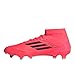 Adidas Womens F50 PRO Mid Football Boots Firm Ground Turbo/Aurora Black/Platin Metallic 7 Medium