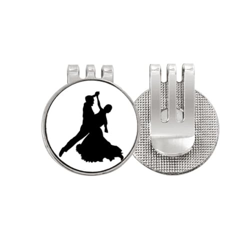 Marqueurs de balle de golf en émail no/no Dancer Sports - Duo magnétique