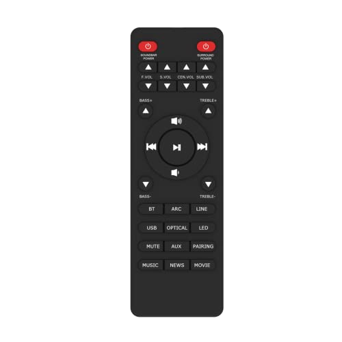 Spare Remote Control For Everest Soundbar