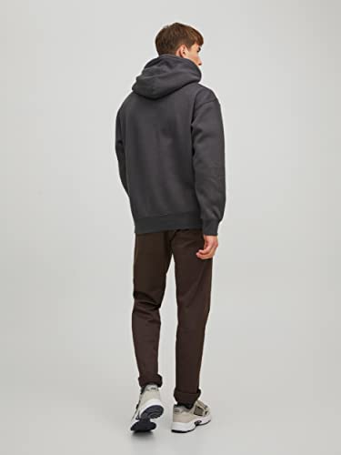 JACK & JONES Herren JJESOFT Sweat Hood, Asphalt/REG, XL – Ansicht 3