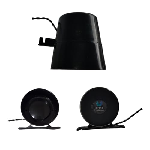 Sirene bivolt para Alarme Prova d'água Com Ajuste de Volume e tom