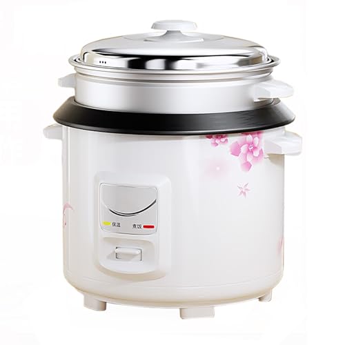 Cocina de arroz eléctrica con una Olla de arroz eléctrica con Olla Interior Antiadherente con Vapor vaporizante, 1.5-6L para restaurantes, Familia, Cocina de arroz (3L-500W)