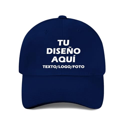 ERICAT Gorra Personalizada - Béisbol con Texto y Foto, Personaliza tu Visera para Hombres y Mujeres, Trucker de Malla