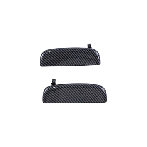 HUYILUN0104 1 Piar Exterior Door Handle Outer Handle Compatible with Suzuki Apv Carry Alto Jimmy Celerio S-presso Stingray (Carbon Fibre)