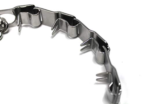 Herm Sprenger Neck Tech Stainless Steel Prong Dog Training Collar With Snap Hook Pet Pinch Collar No-Pull Collar For Dogs Made In Germany 24 Inches #TOP5