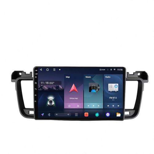 Navegación GPS para Peugeot 508 que soluciona la falta de mapas y Carplay en su coche