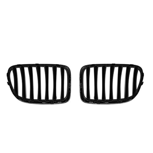 Calandre noire brillante pour BMW X1 E84 avec grilles de radiateur mono-lamelle