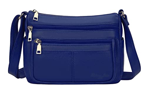 Sac en cuir nappa bleu fait main : un accessoire unique pour raconter votre histoire