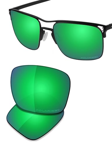 Image of SAUCER Premium Replacement Lenses & Nosepads for Oakley Holbrook Ti OO6048 | UV400 Protection, Anti-Scratch, Precise Fit