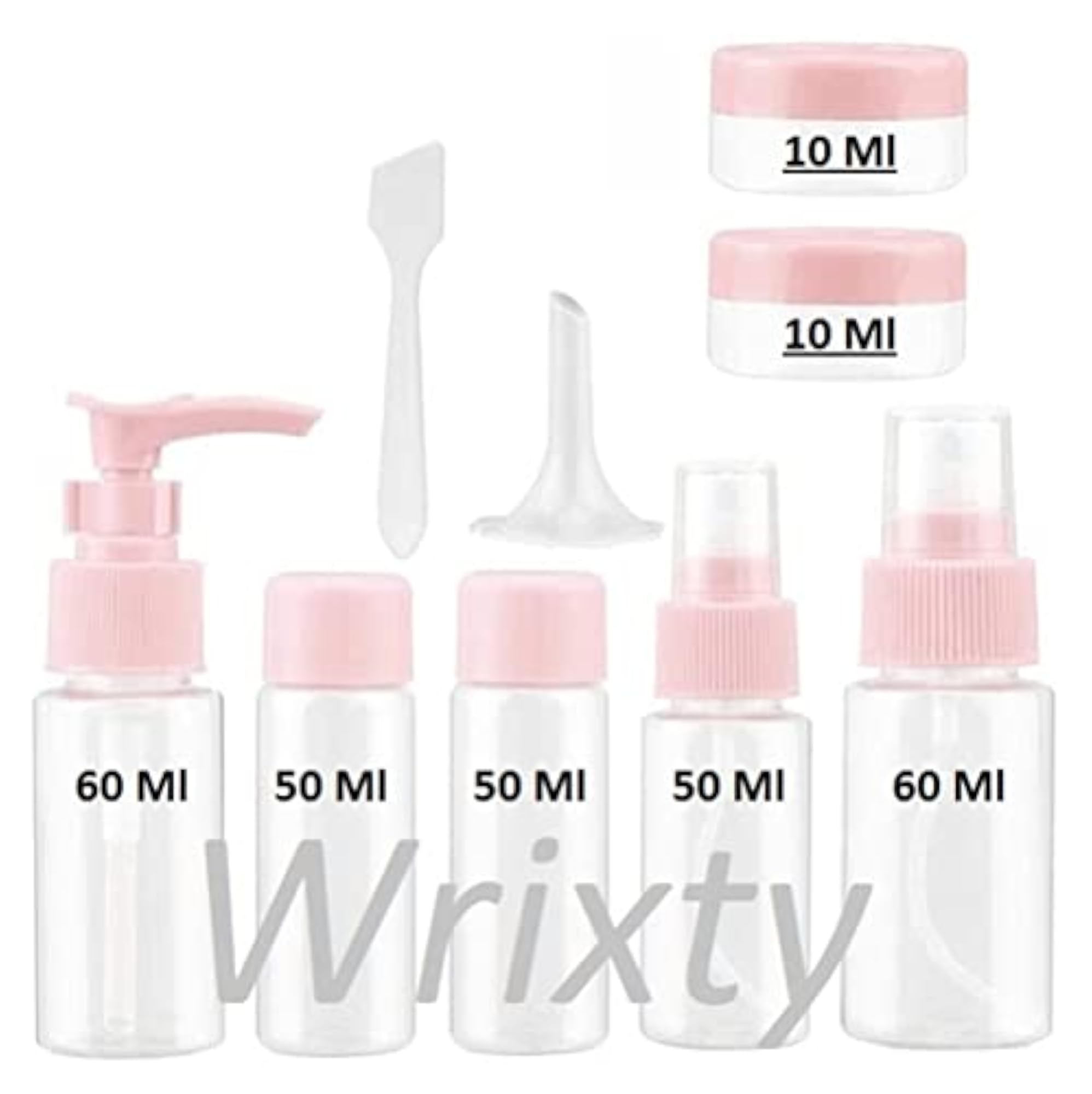 Travel Cosmetics Bottles, 7 Pcs/Set