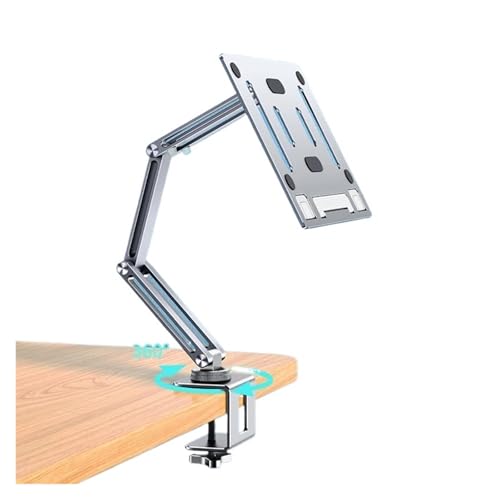 Support ordinateur portable de lit rotatif 360 pour travailler allongé confortablement