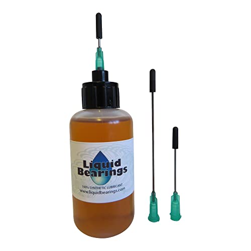 Large 2 oz. bottle of Liquid Bearings 100%-synthetic oil for...