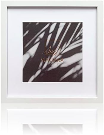 VUVUZULA Black Picture Frames Photo Poster Frame for Wall 20x16 Inch with Real Glass Front